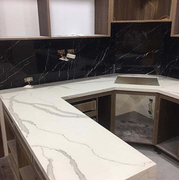 Mẫu đá nhân tạo vicostone ốp bàn bếp đẹp